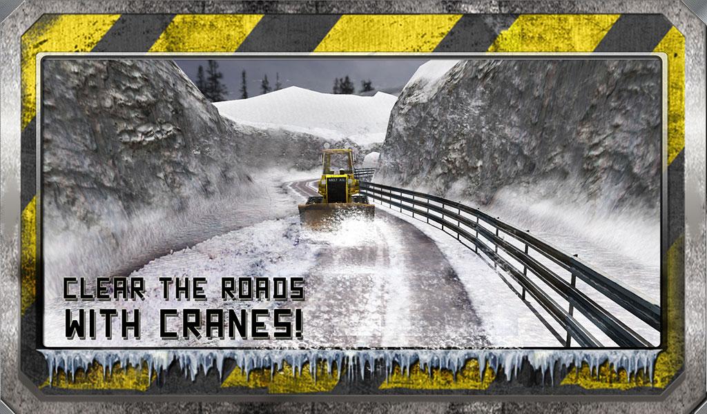 Snow Excavator Crane Operator截图2