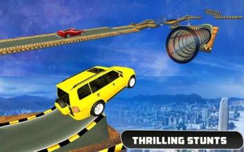 Extreme Car Stunt Racing Drive: Jeep Games 3D截图2