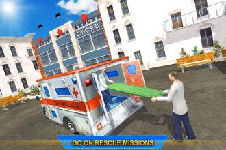 Emergency City Hospital Ambulance Rescue截图2