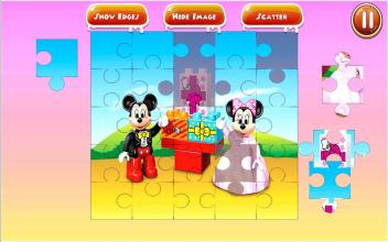 Jigsaw Mickey lego Kids截图3