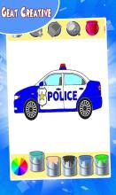 Vehicle Coloring Game截图5