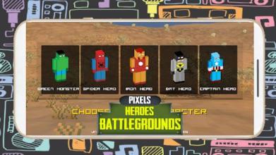 Pixel Heroes Royale Battleground Gun 3D截图4