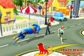 Wild Lion City Rampage 3D 2018截图4