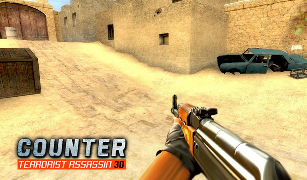 Counter Terrorist Assassin 3D: Free Shooting Games截图3