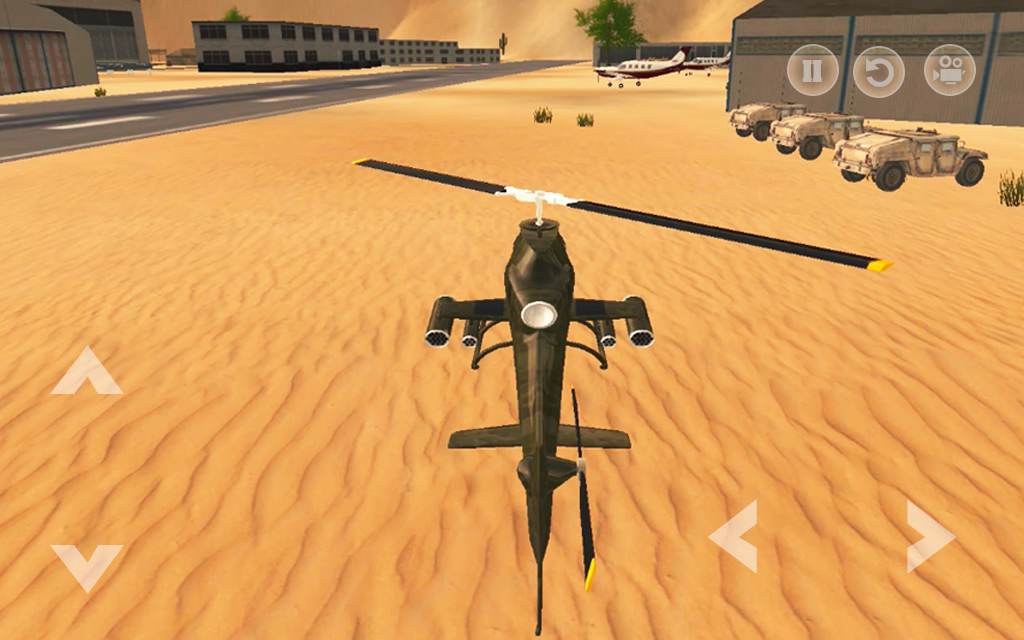 Army Helicopter Simulator : Gunship Attack Game 3D截图5