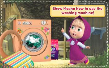 Masha and the Bear: House Cleaning Games for Girls截图5