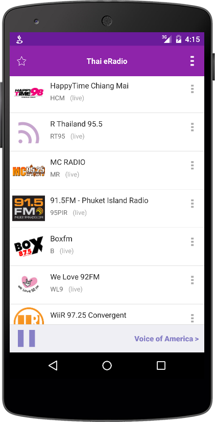 Thai Radio截图2