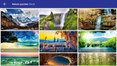 Tile Puzzle: beautiful nature截图5