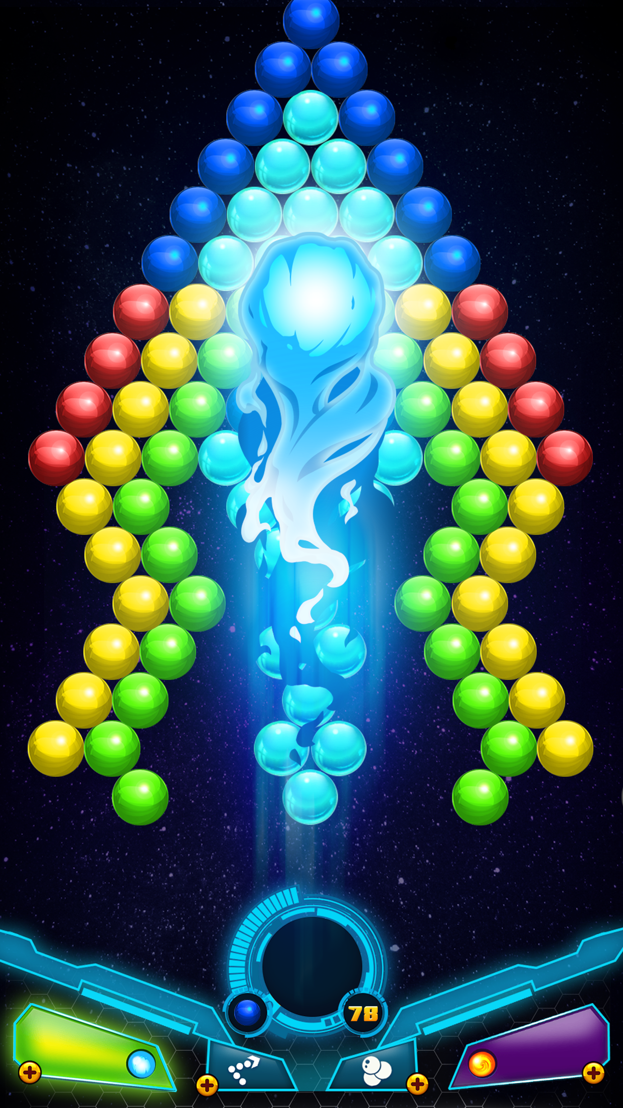 Bubble Shooter Space Pro截图5