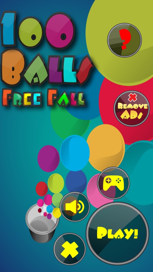 100 Balls Free Fall截图1