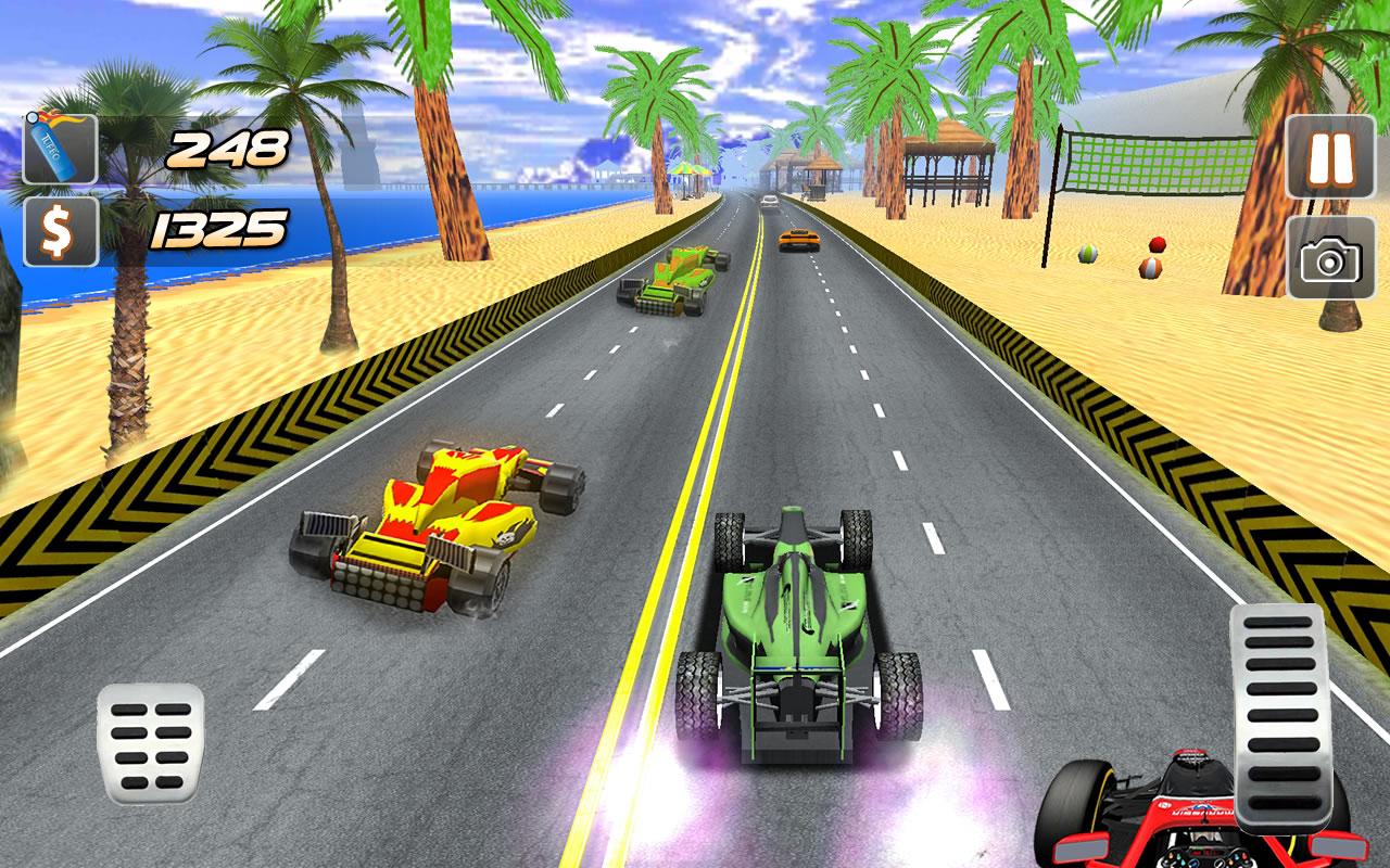 Fast Speed Highway Car Driving: Formula Race Games截图4