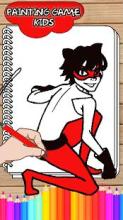 Coloring Miraculous Ladybug & Cat Noir games截图3