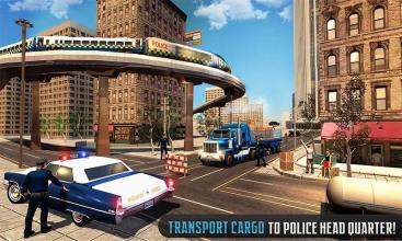 Police Bullet Train Shooter - USA Transport 2018截图1