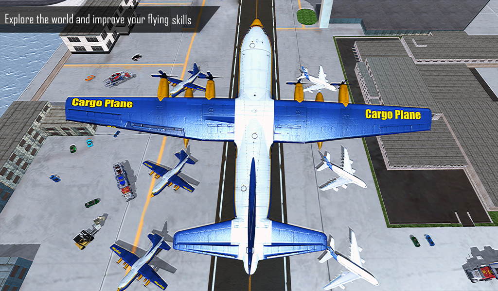 City Airplane Flight: Car transporter Simulator截图2