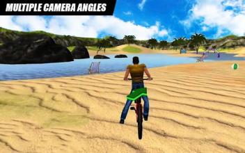 BMX Water Bicycle : Beach Rider Simulator Game 3D截图3