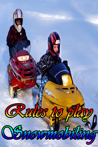 Rules to play Snowmobiling截图1