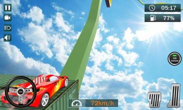 Skyline Impossile Stunt Car Challenge 3D截图4