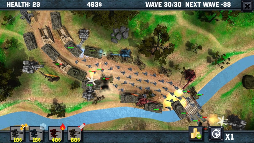 Towers War: Castle Defence 3D截图1