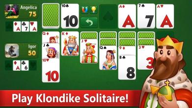 Klondike Solitaire: PvP card game with friends截图5