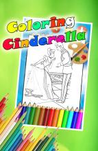 Coloring Book For Cinderella Story截图1