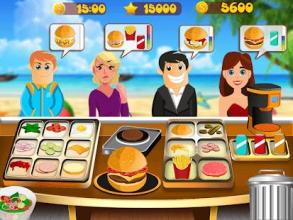 Burger Shop Restaurant : Burger Maker Cooking Game截图1