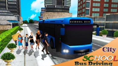 City School Bus Driving截图3