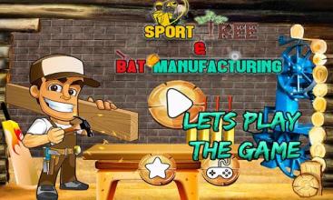 Cricket Bat Making Factory Game截图5