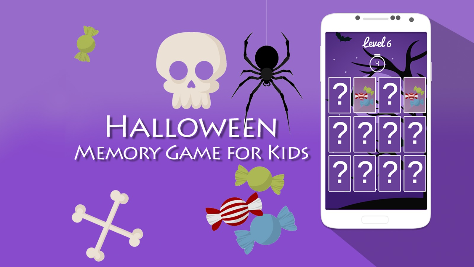 Memory Game for Kids Halloween截图4