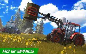 Farming Simulator : Real Cargo Tractor Driving 3D截图4