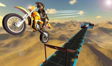 Stunt Blitz Rider Impossible Drift Racer截图2