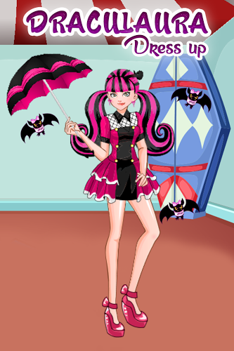 Draculaura Dress up Game截图2