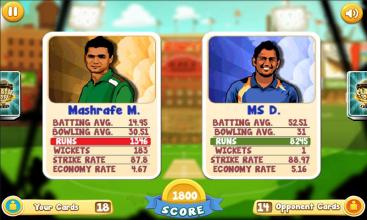 Clash of Cricket Cards截图1