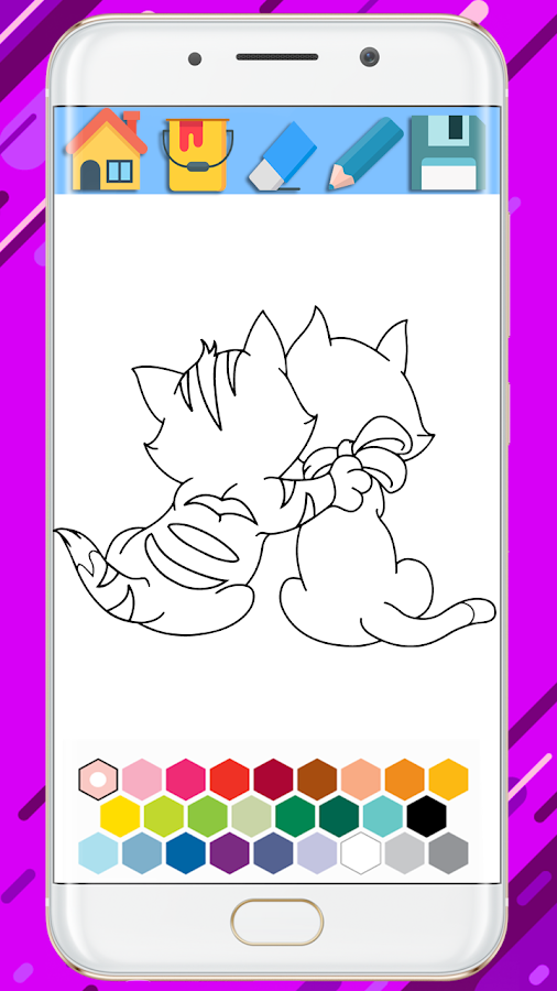 Kitty Coloring Mandala Book - Coloring Kitty Book截图2