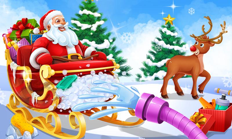 Christmas Santa's Sleigh Salon截图1