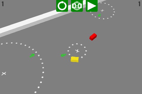 Brick Racer: Two Player Racing截图2