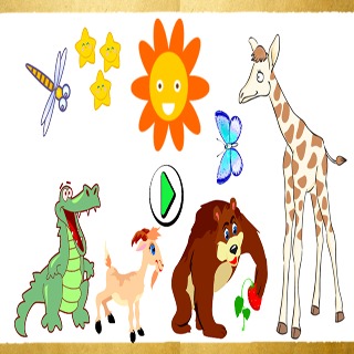 25 Animals Puzzle Game For Kid截图1