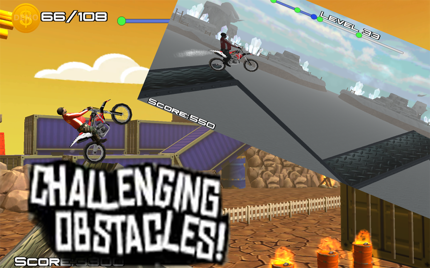 Bike Stunts-Real moto Real bike racing 3D game截图2