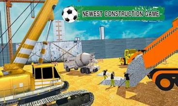 Football Stadium Construction Zone Crane Operator截图1