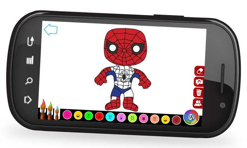 Super Coloring Heroes截图3