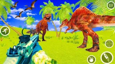 Jurassic Dinosaur Hunter Survival Dino 2018截图3