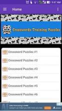 Crosswords Training Puzzles截图4