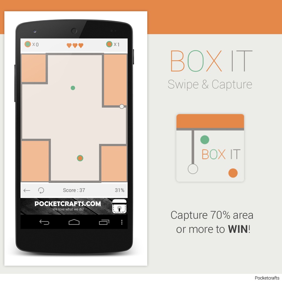 Box It - Capture the Dots Game截图2