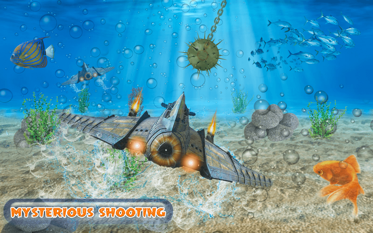 Mysterious Underwater Shooting Plane截图2