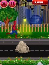 Super Hero Spidy – Ultimate City Runner截图1