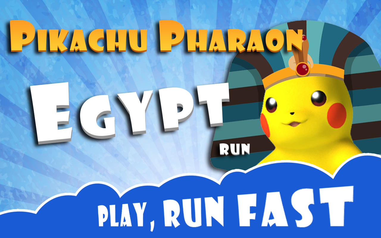 Pikashu Pharaoh Run - Egypt截图1