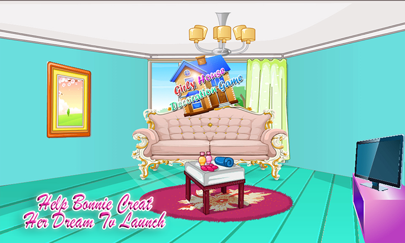 Girly House Decoration Game截图2