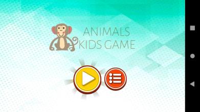 animals kids game - develop children memory - free截图2