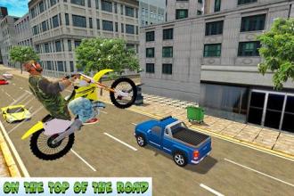 Rooftop Bike Rider Stunts 2k18截图5