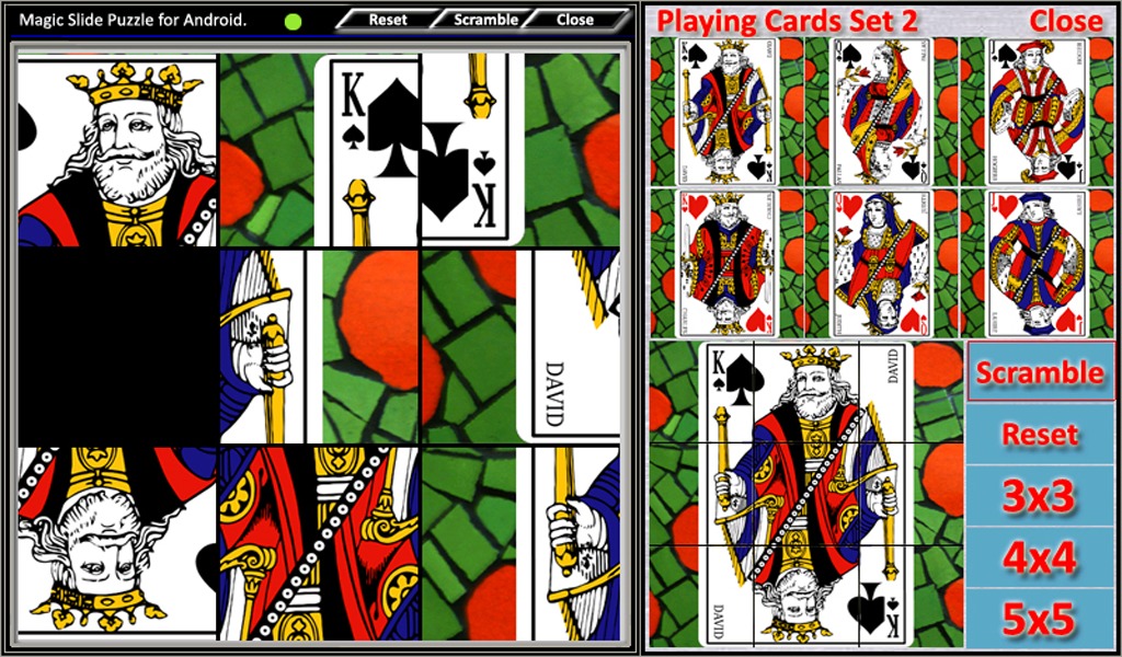 Magic Slide Puzzle P. Cards 2截图1