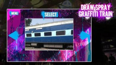 Draw Spray Graffiti Train截图3